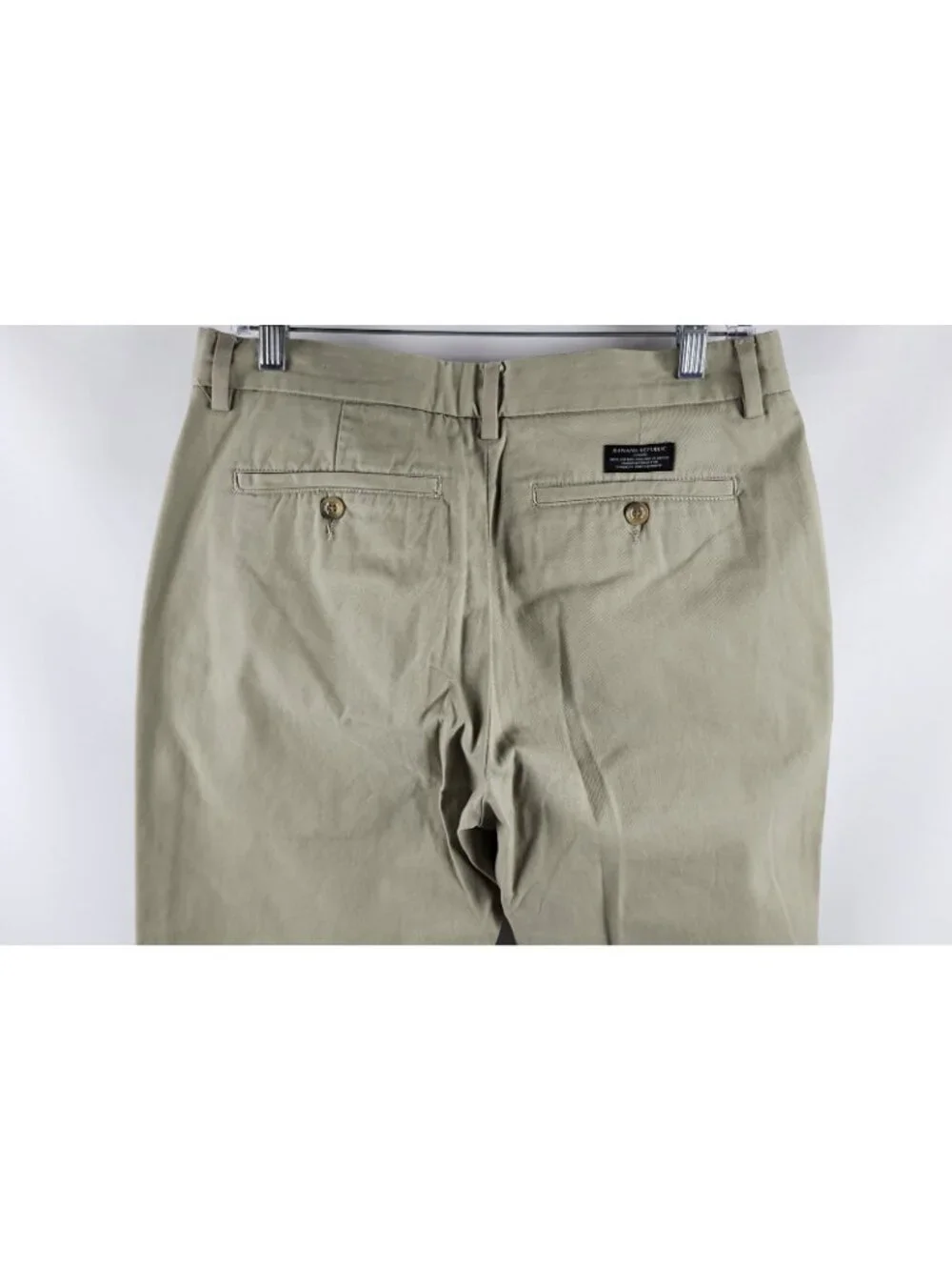 Banana Republic Pants Men 31x32 Brockton Beige Greenish Emerson Chino Pant NWT